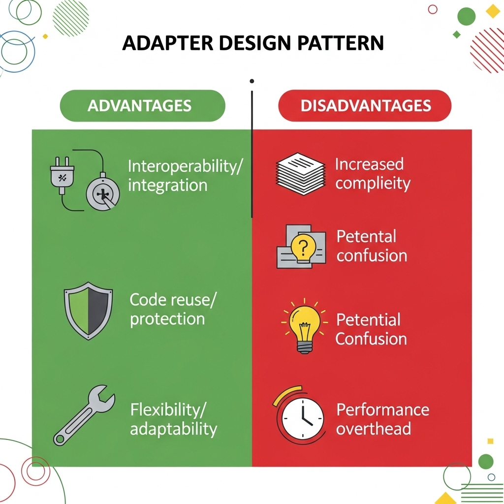 Adapter Pattern Infographic