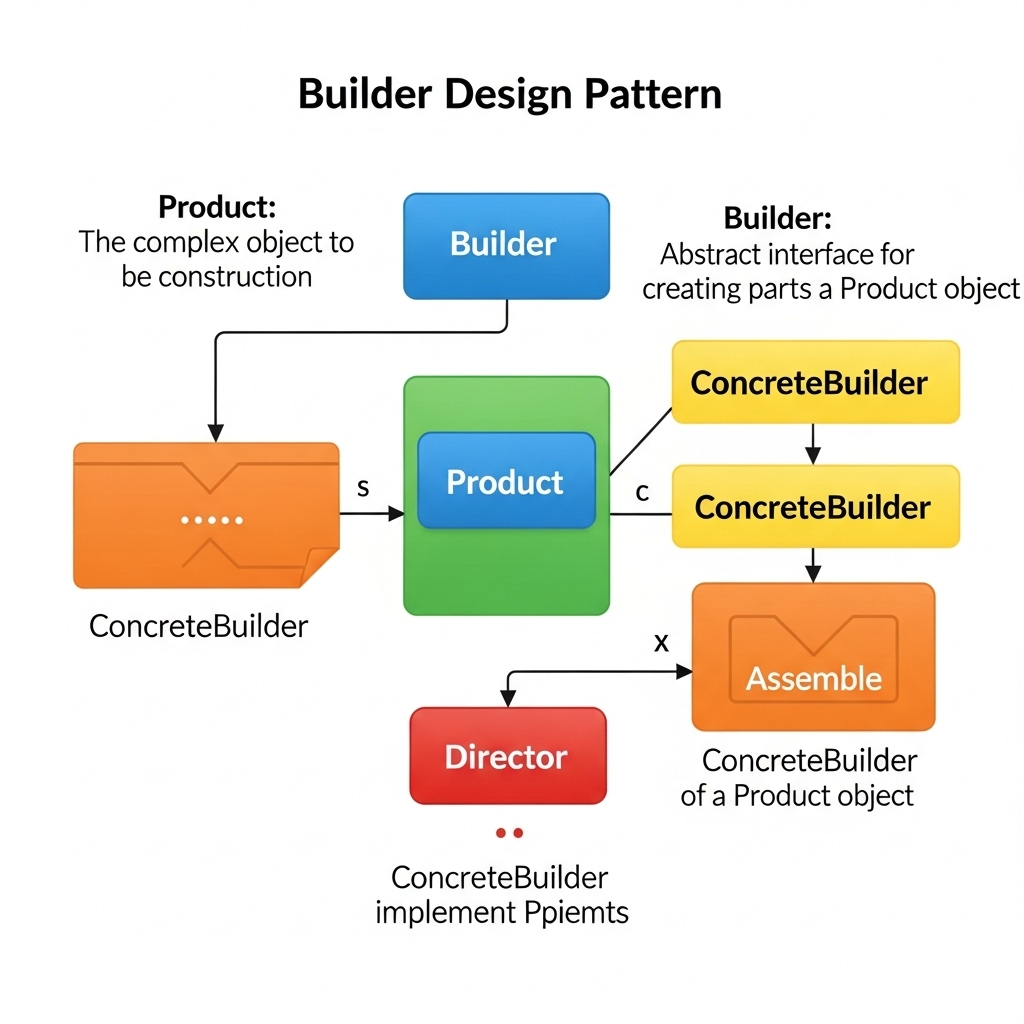Builder Pattern UML Diagram