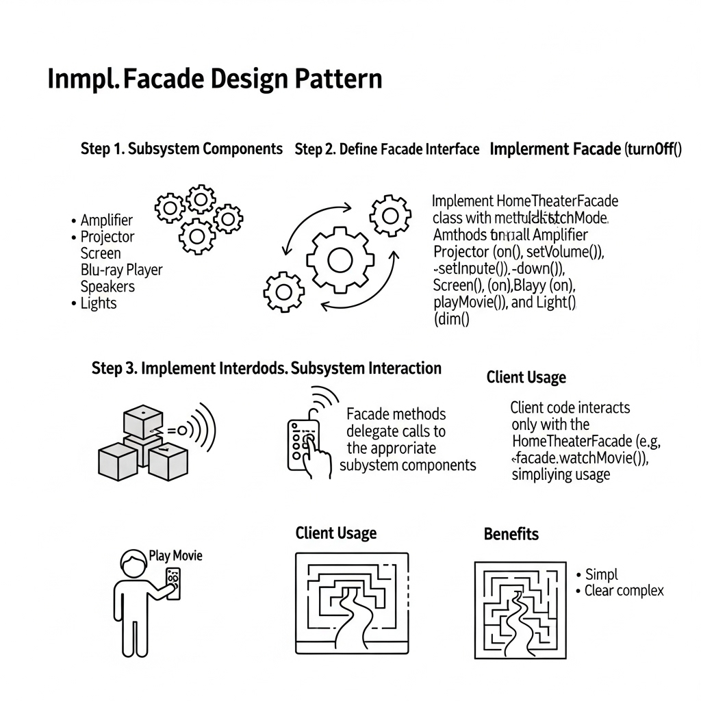 Home Theater Facade Steps
