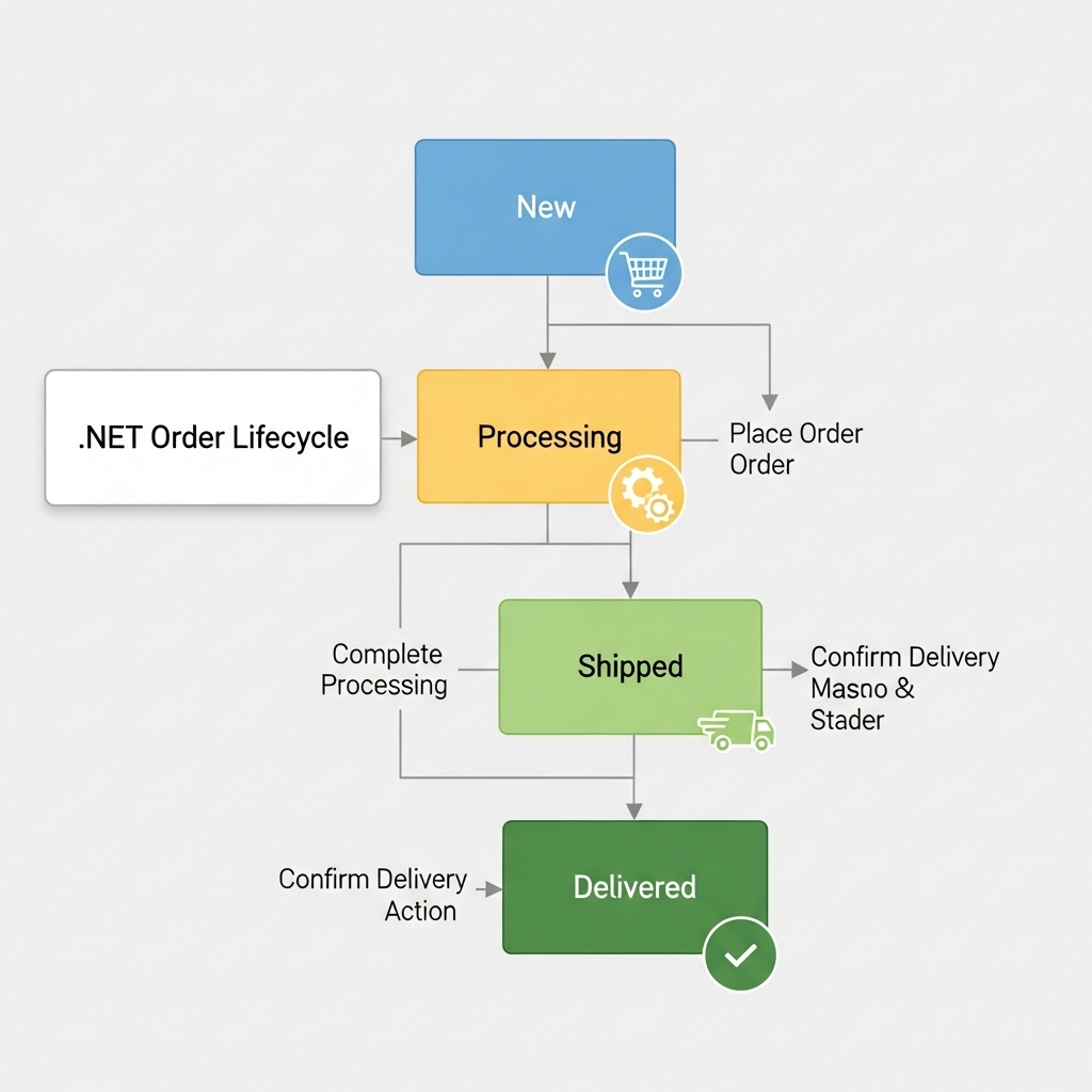 Order Lifecycle Flowchart