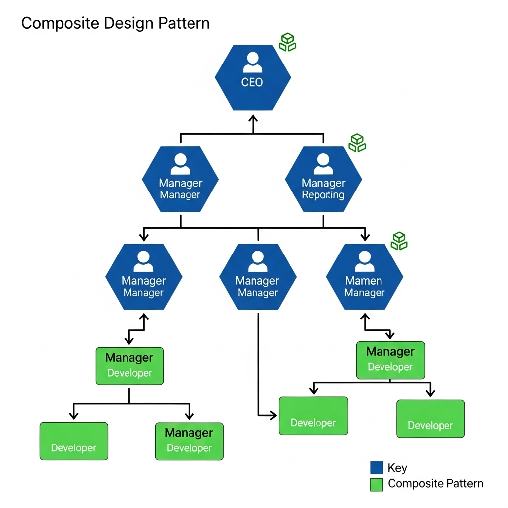 Organizasyon Şeması Composite Pattern