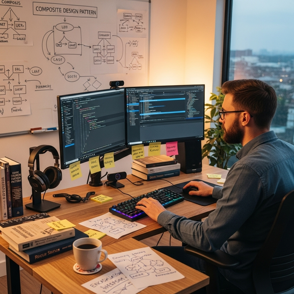 Yazılımcı Çalışırken