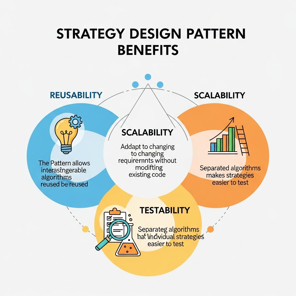 Strategy Pattern Infographic