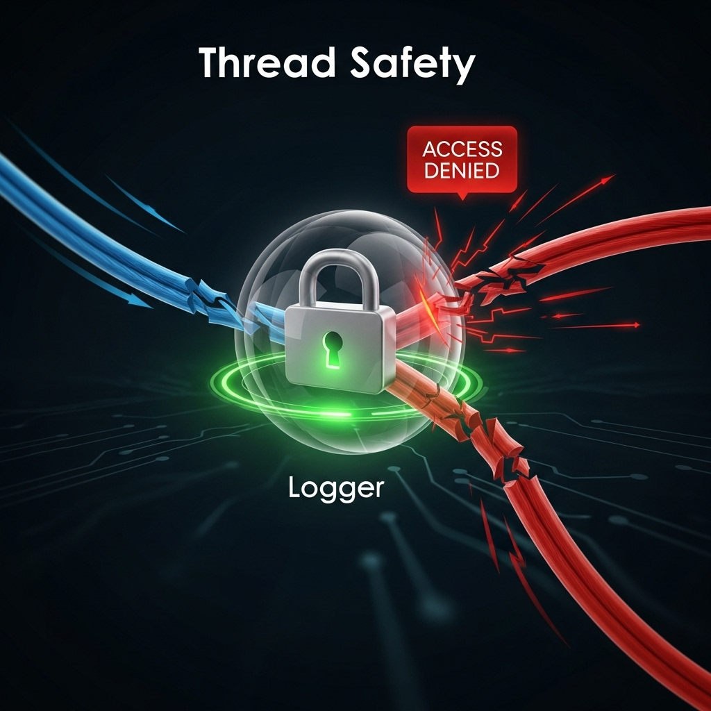 Thread Safe Singleton Illustration